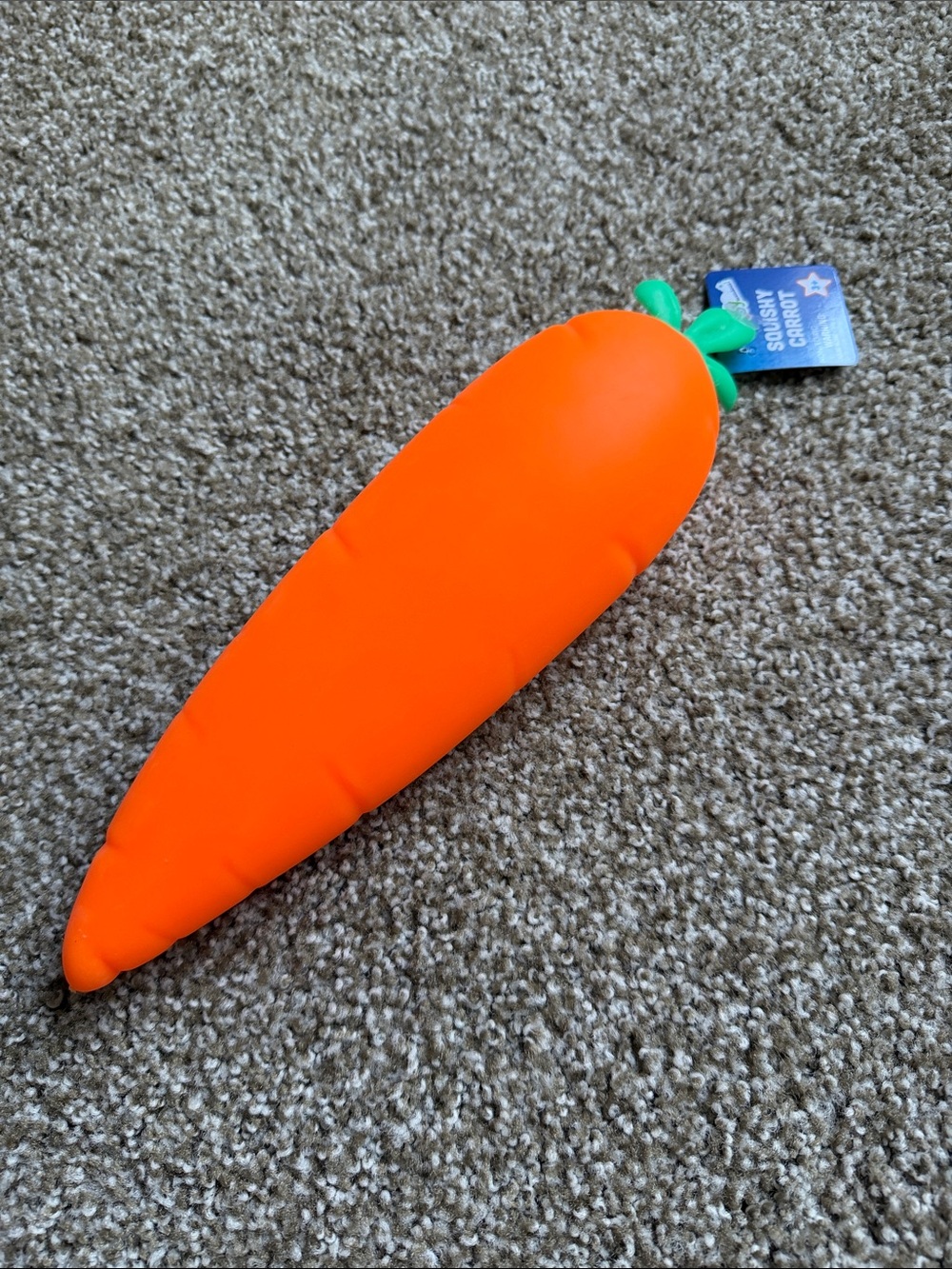 Toymendous Squishy Squeezable Carrot